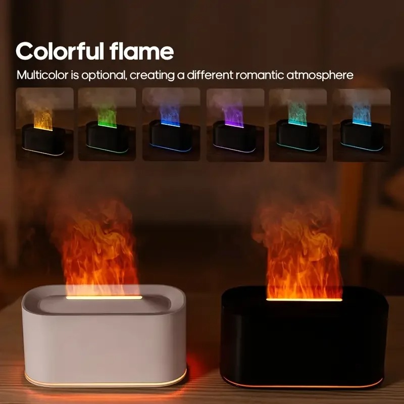 Home Fragrance Trends - 【Trending】TX Colorful Flames Air Humidifier Essential