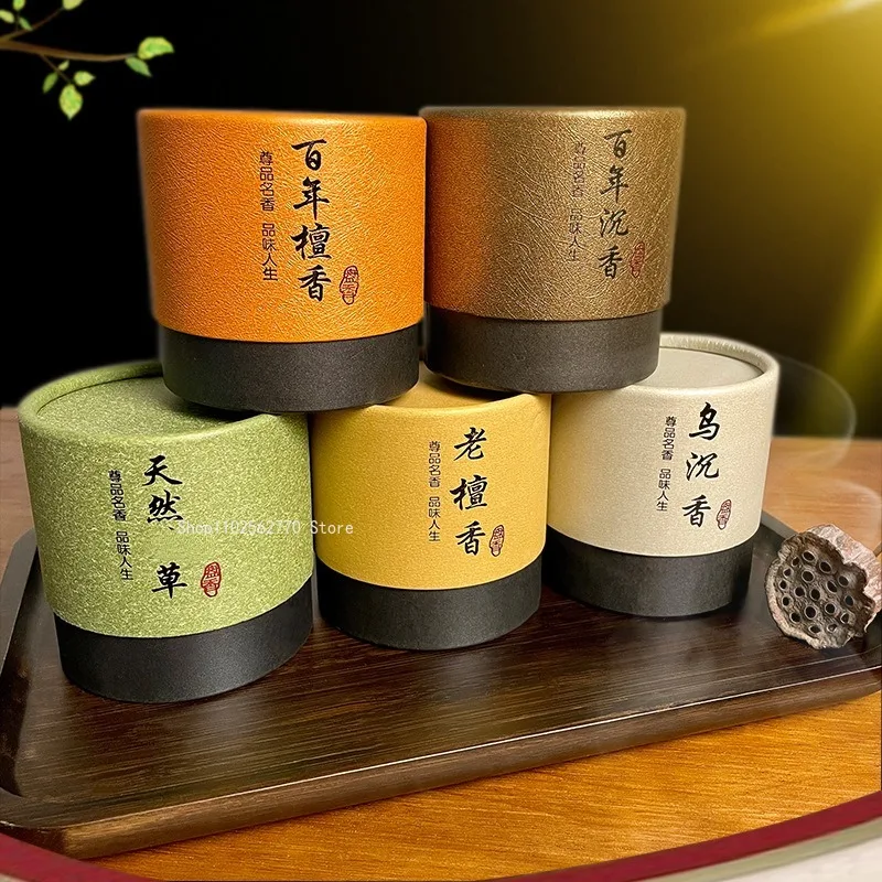 Smokeless Incense Stick - Natural Sandalwood Incense Coil for Bedroom,