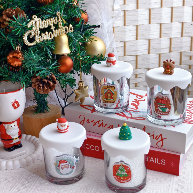 Home Fragrance Vanilla - Y Santa Claus Scented Candles Soybean