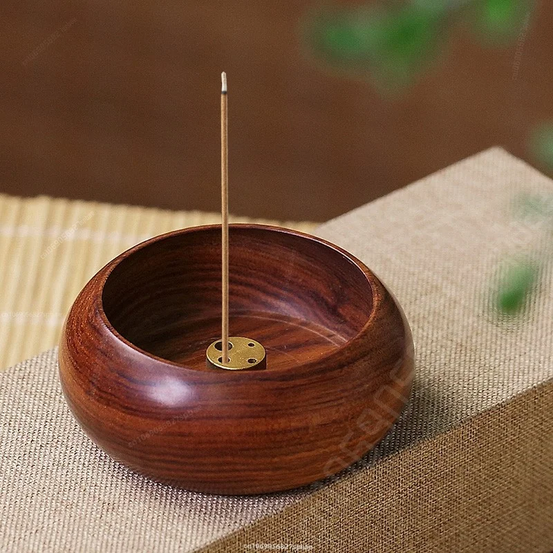 Home Fragrance Miniso - Wooden Bowl Type Mini Incense Holder