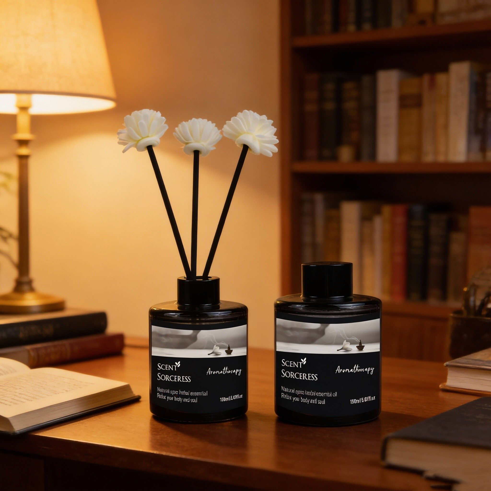 Home Fragrance Items - 150ml Rattan Reed Diffuser Sets Fragrance