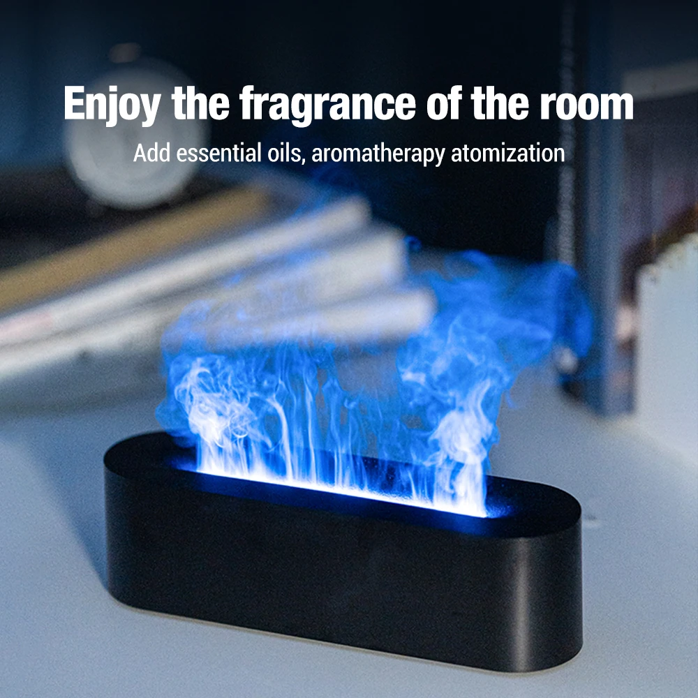 Colorful Flame Diffuser Essent - Home Fragrance Piano ulasan dan harga