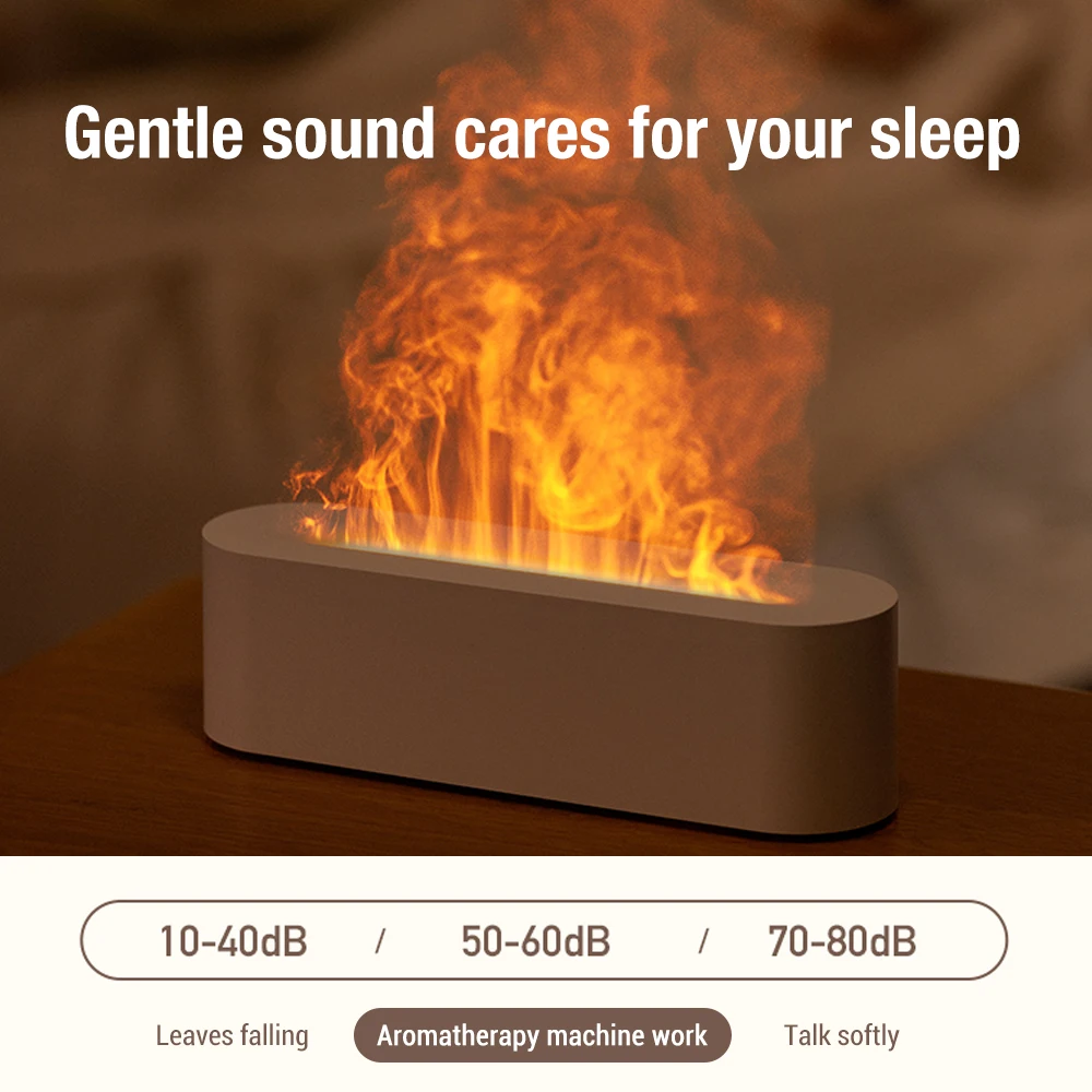 Colorful Flame Diffuser Essent - Home Fragrance Piano ulasan dan harga