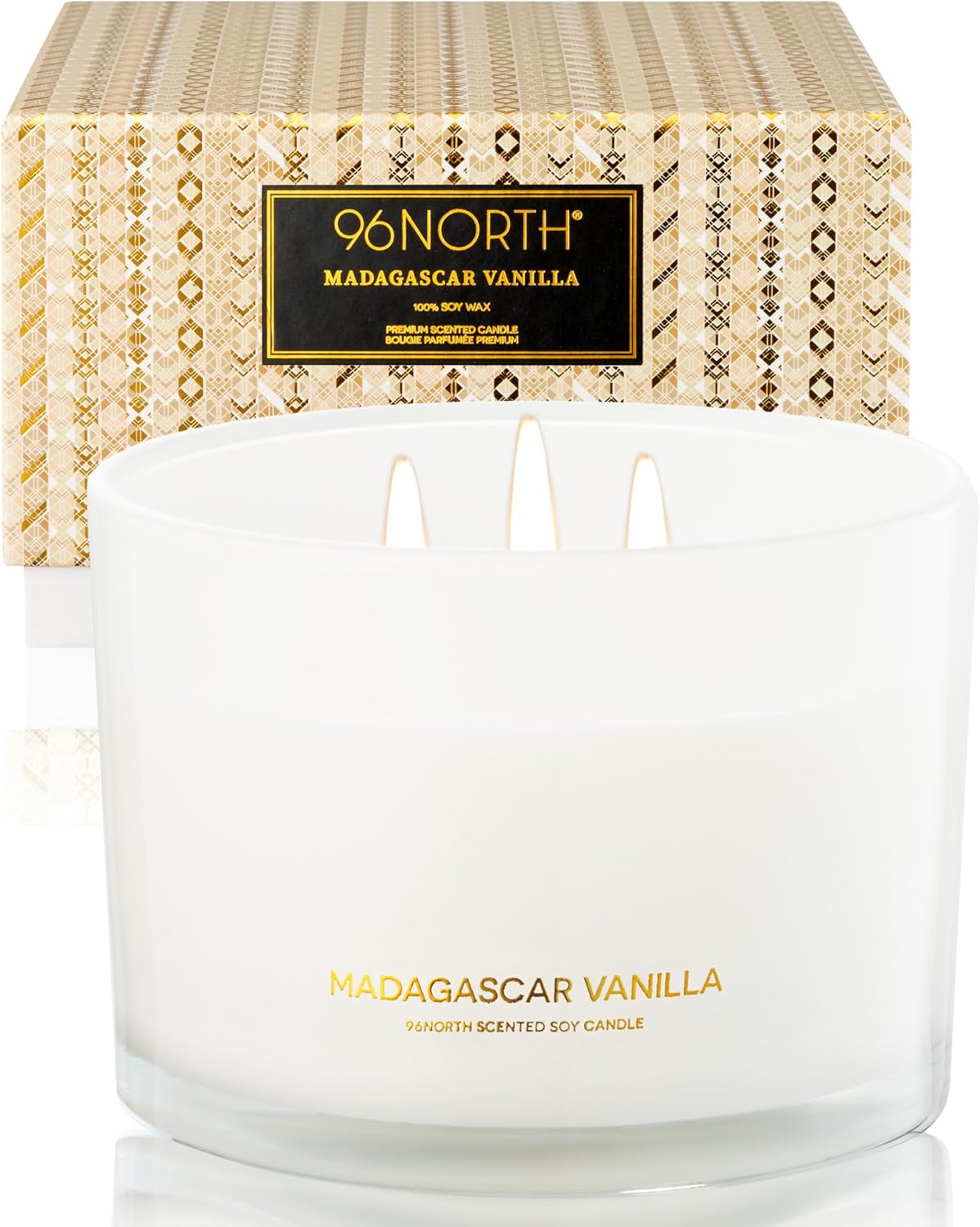 Luxury Vanilla Soy Candle, Lar - Home Fragrance Vanilla ulasan dan harga