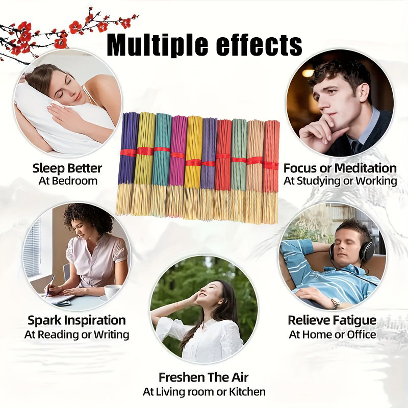 7 Sets of 350/700 Incense Stic - Home Fragrance Vanilla ulasan dan harga