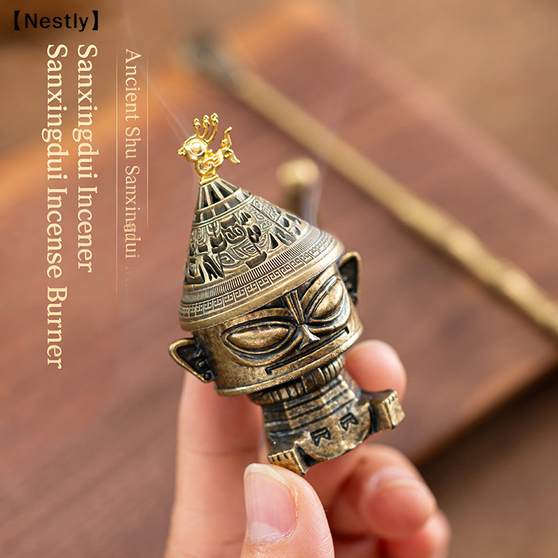 Sanxingdui Alloy Incense - Min - Home Fragrance Miniso ulasan dan harga