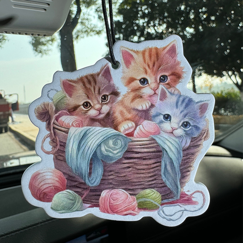 Cute Kitten Watercolor Style D - Home Fragrance Trends ulasan dan harga