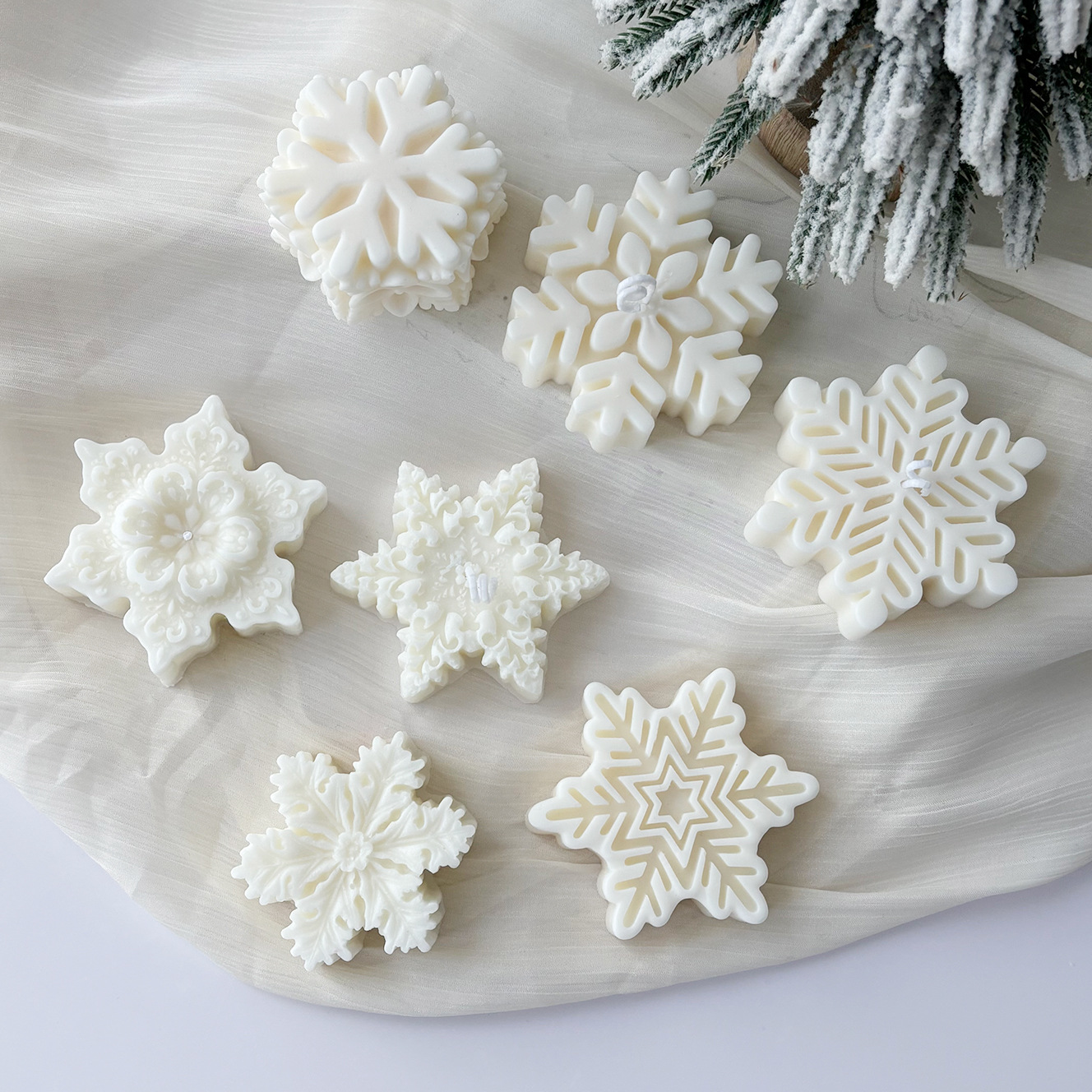 1Pc Christmas Snowflake Scente - Home Fragrance Vanilla ulasan dan harga
