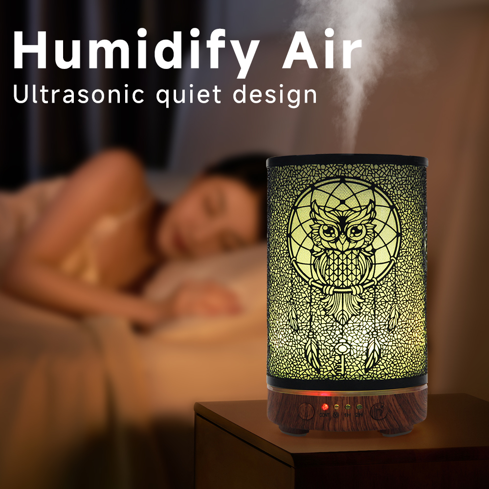 100ml Air Humidifier Hollow Ow - Home Fragrance Piano ulasan dan harga