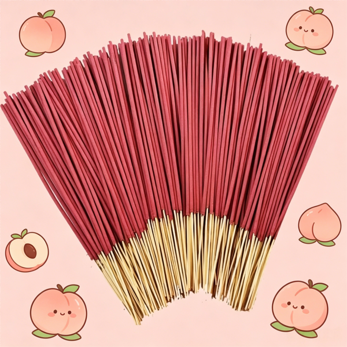 48PCS Natural Wooden Aromather - Home Fragrance Incense ulasan dan harga
