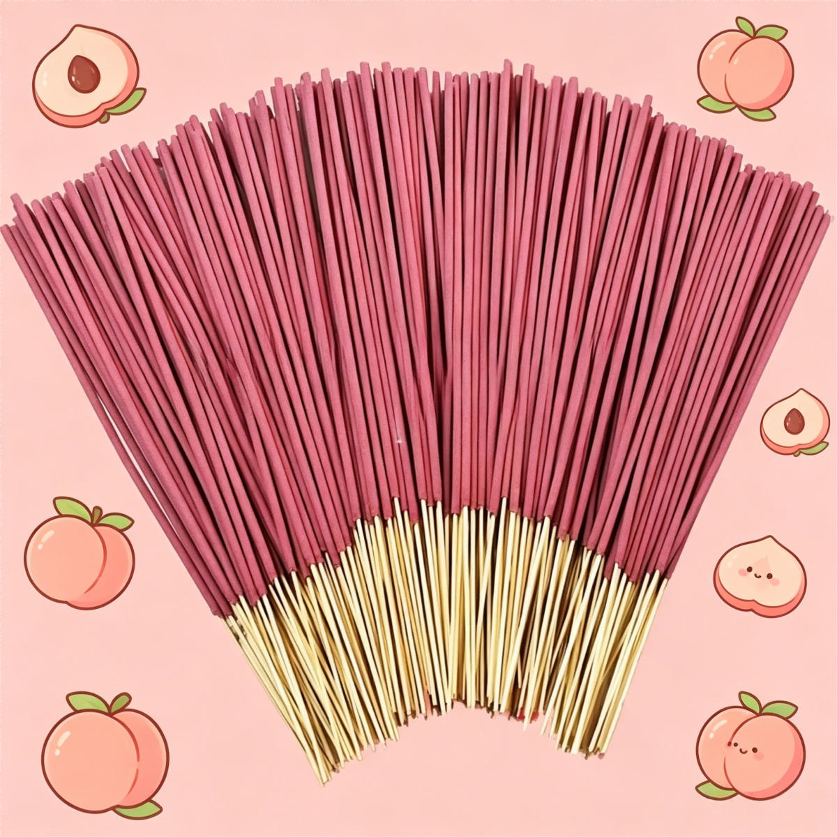 48PCS Natural Wooden Aromather - Home Fragrance Incense ulasan dan harga