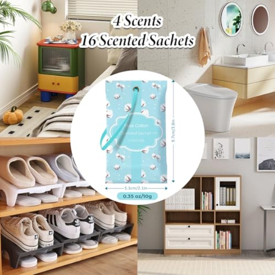 Sachets for Drawers and Closet - Home Fragrance Vanilla ulasan dan harga