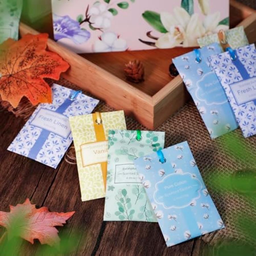 Sachets for Drawers and Closet - Home Fragrance Vanilla ulasan dan harga