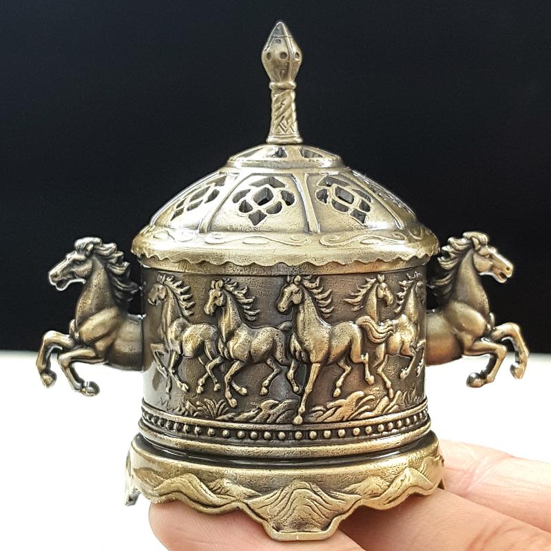 Mini Sandalwood Incense Burner - Home Fragrance Miniso ulasan dan harga