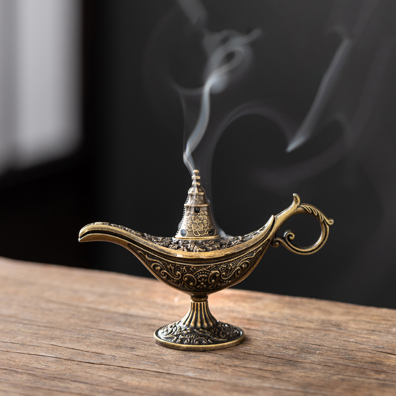Antique Style Lamp Metal Incen - Home Fragrance Incense ulasan dan harga